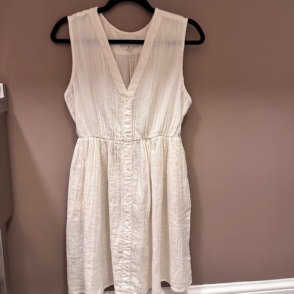 Pact Sea Salt Coastal Mini Dress